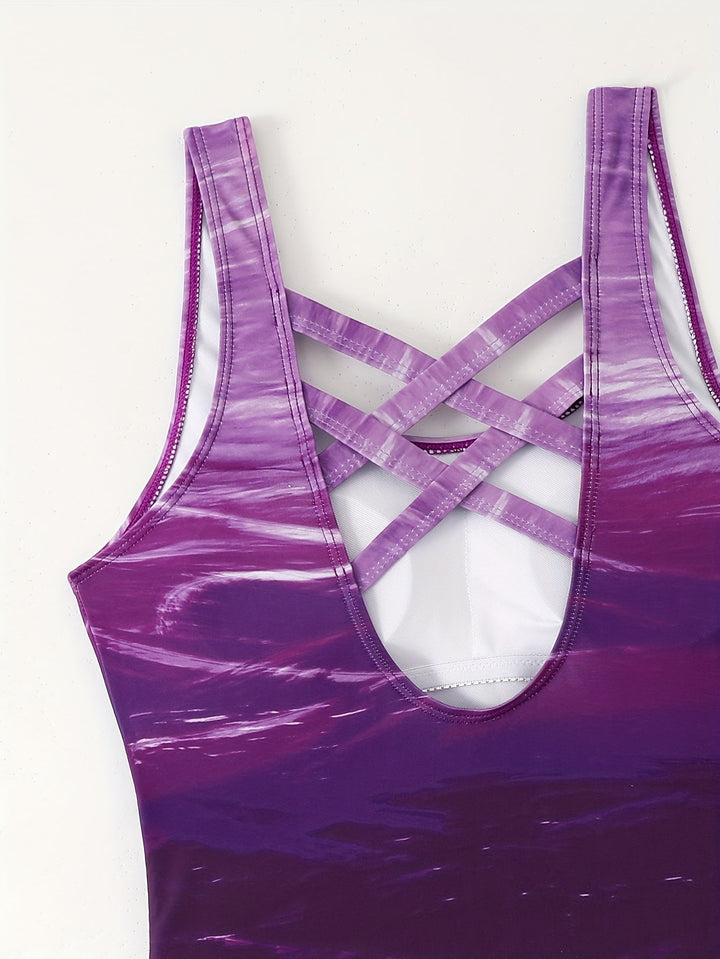 Lynette – Ocean Gradient Swimsuit