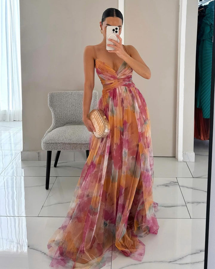 Isla – Floral Maxi Dress