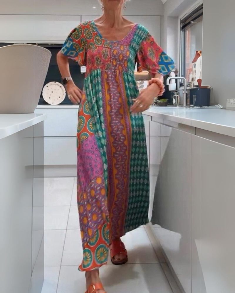Indie – Colourful Bohemian Dress