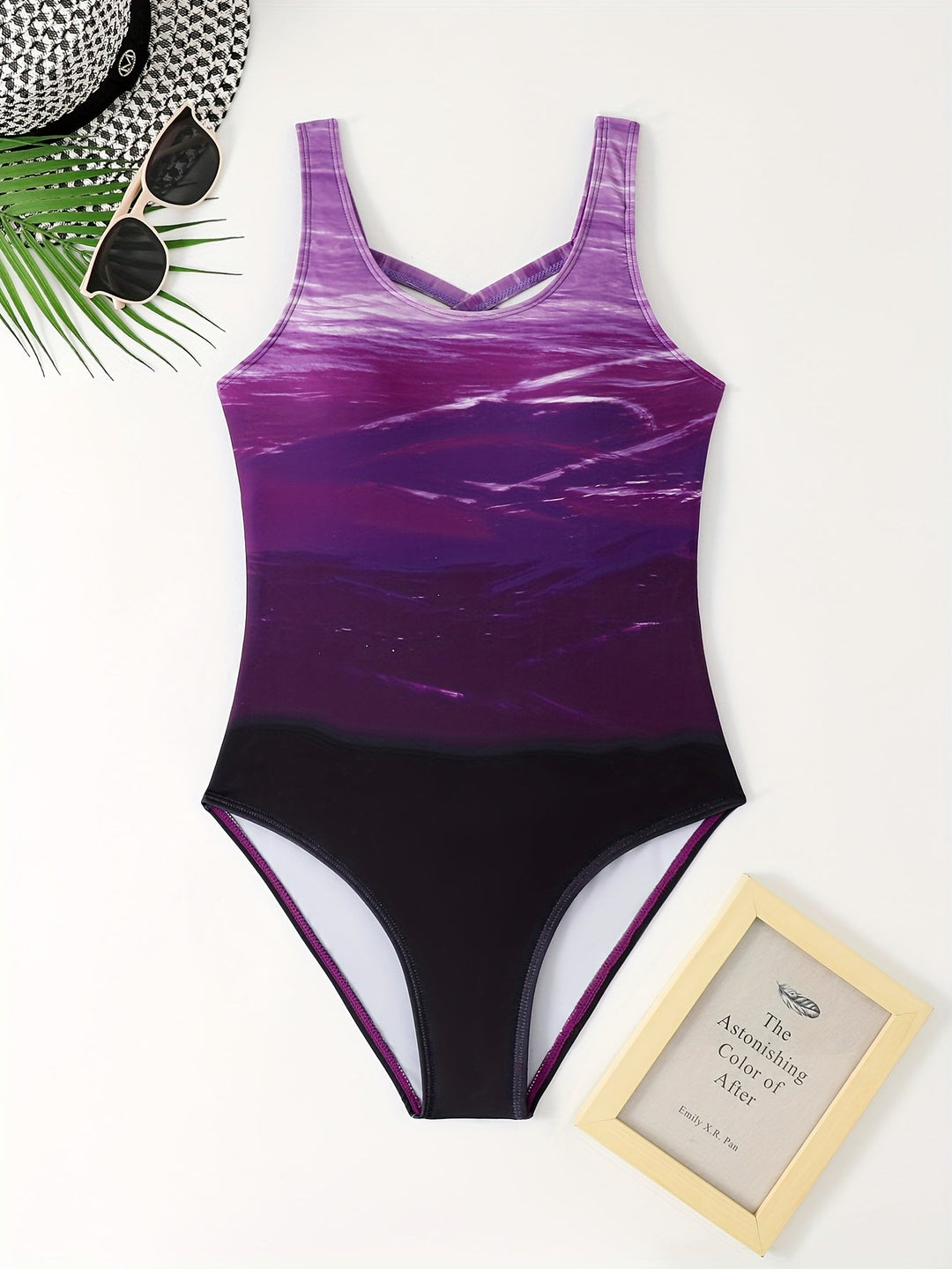 Lynette – Ocean Gradient Swimsuit