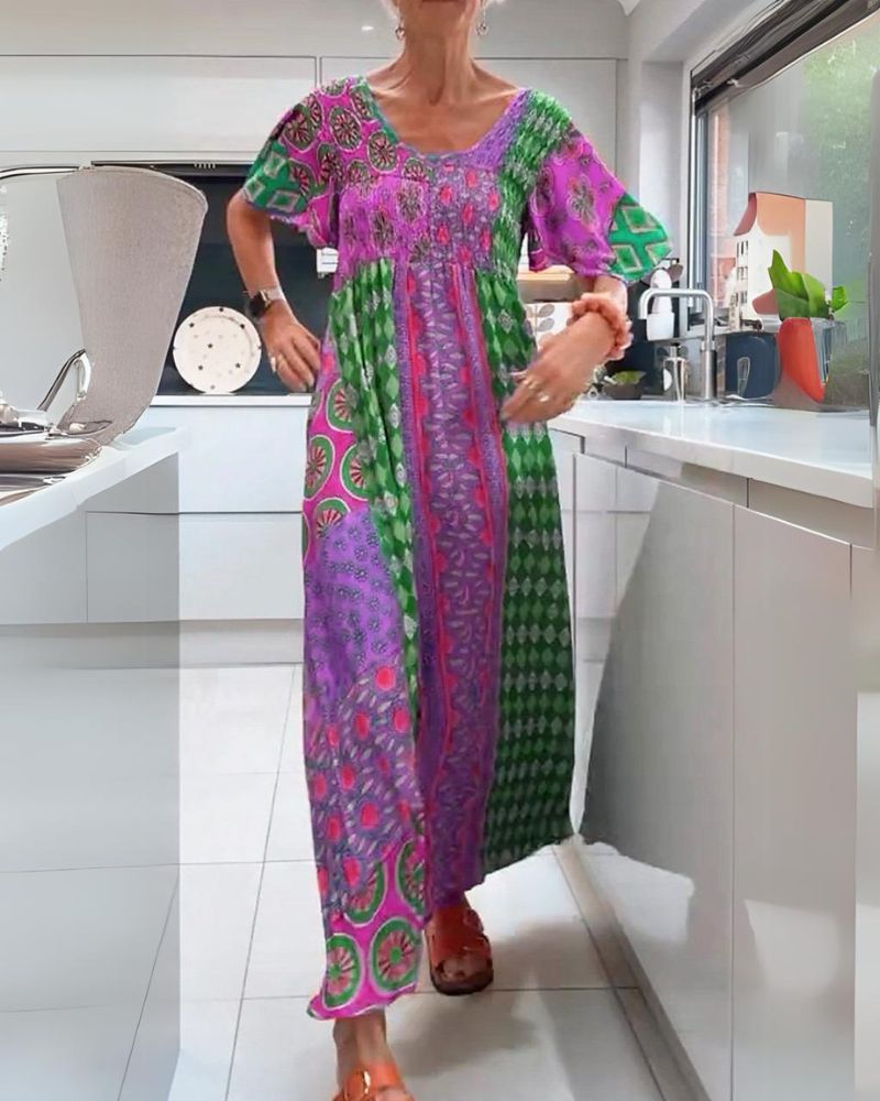 Indie – Colourful Bohemian Dress