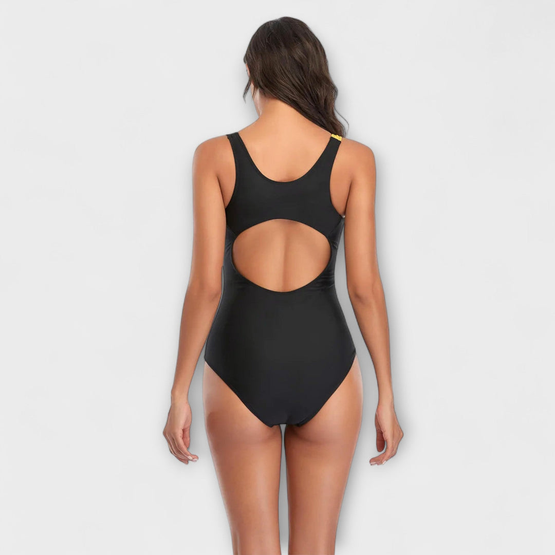 Karen – Sporty Cut-Out Swimsuit