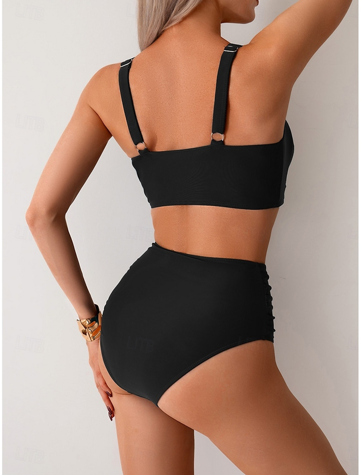 Pauline - Ruched Fabric Bikini