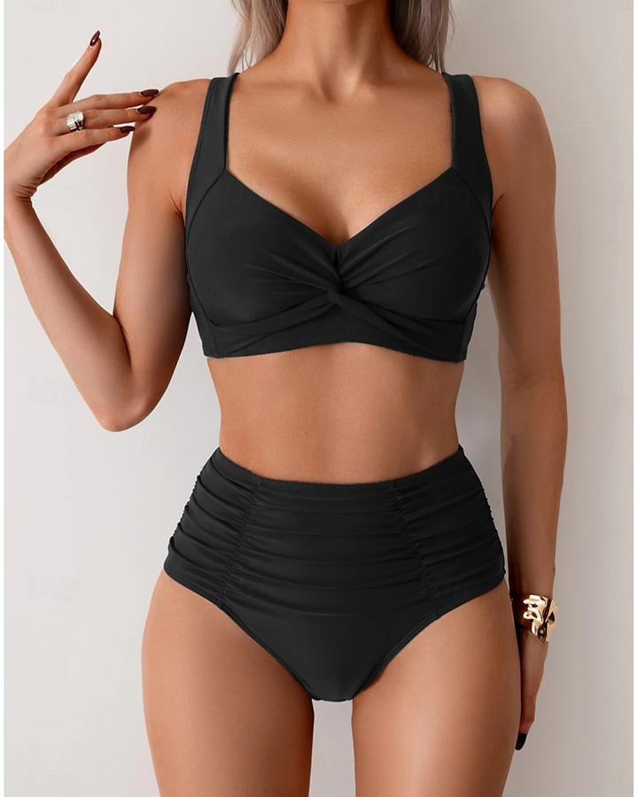 Suzanne - Ruched Fabric Bikini