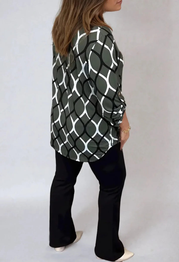 Aurelia - Elegant Pattern Blouse